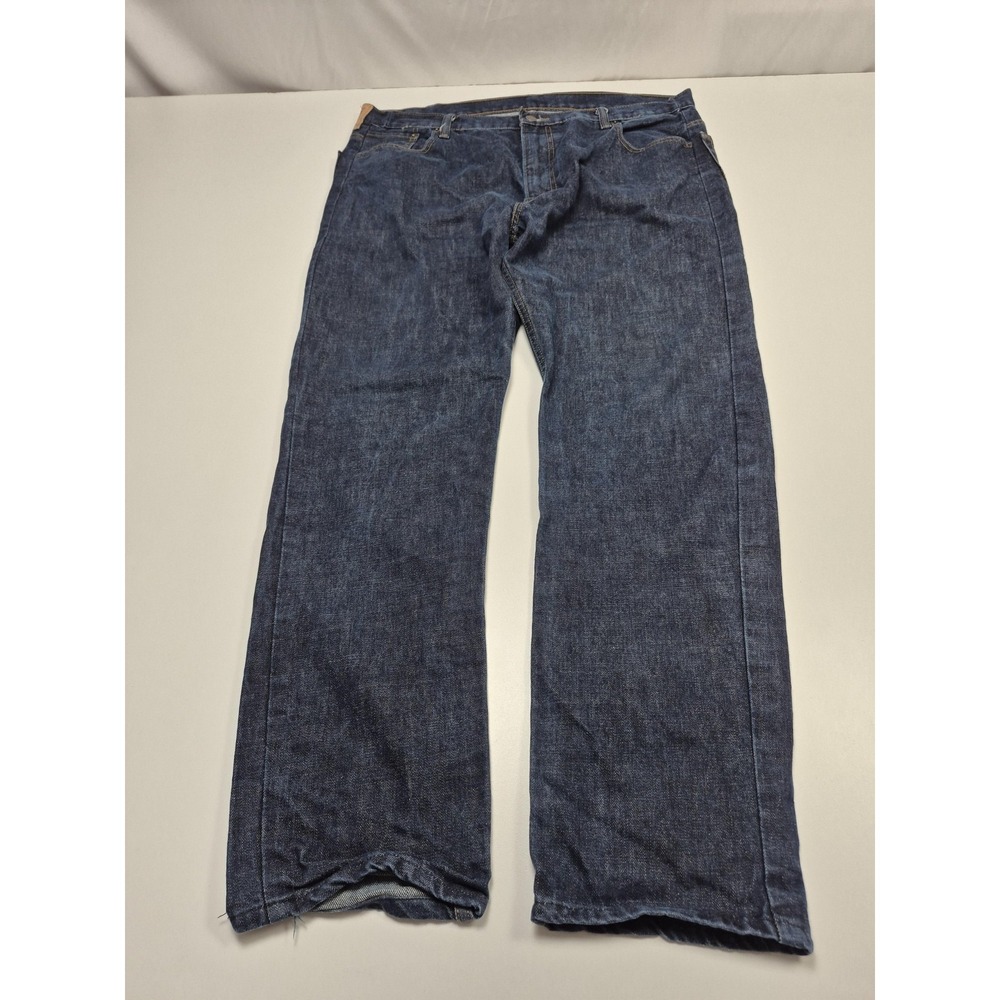 Levis 569 Loose Straight Jeans Mens 39x30 Medium Wash Blue Relaxed Fit Denim